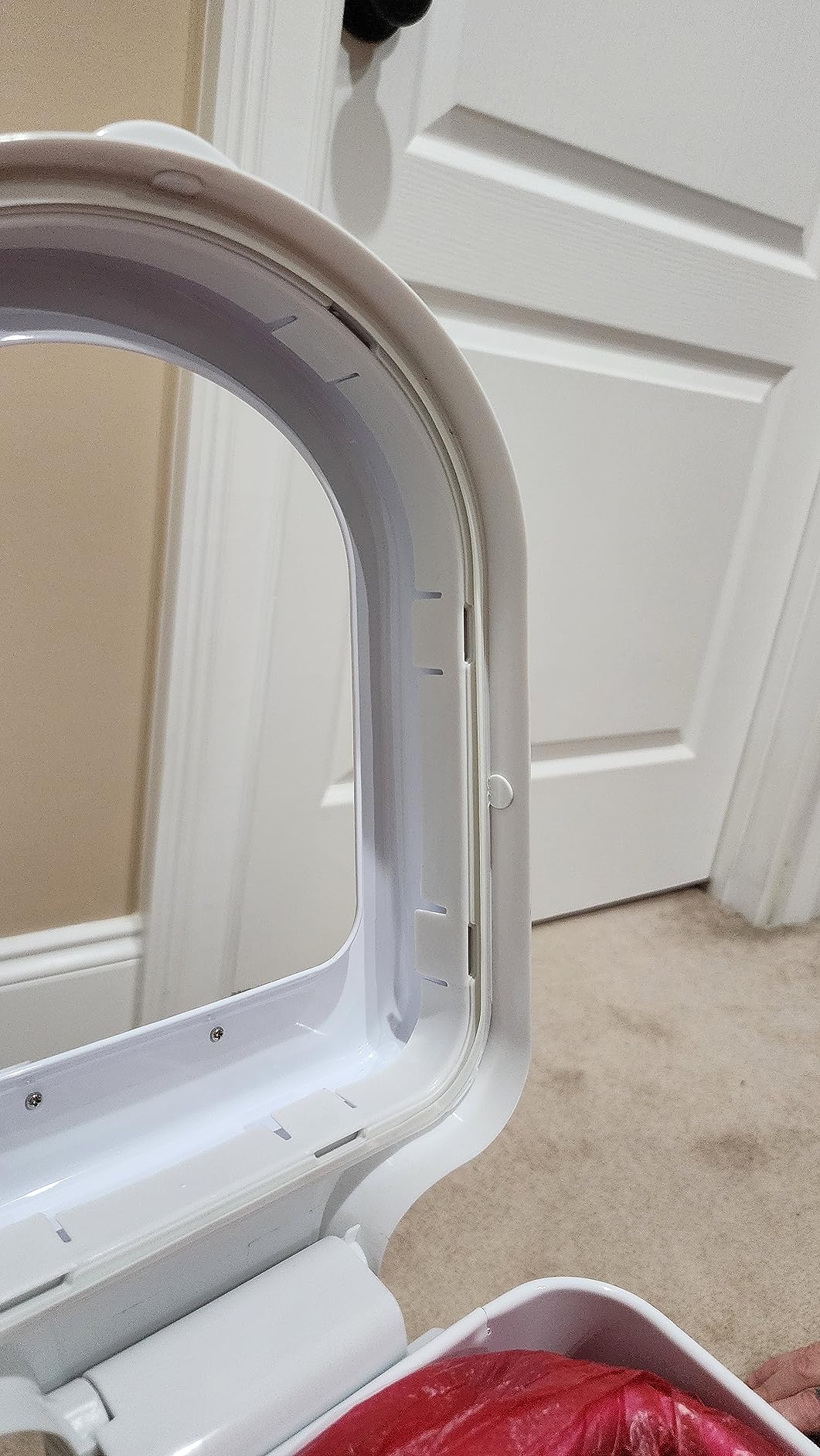 Ubbi Pet Waste Pail, White customer photo 1