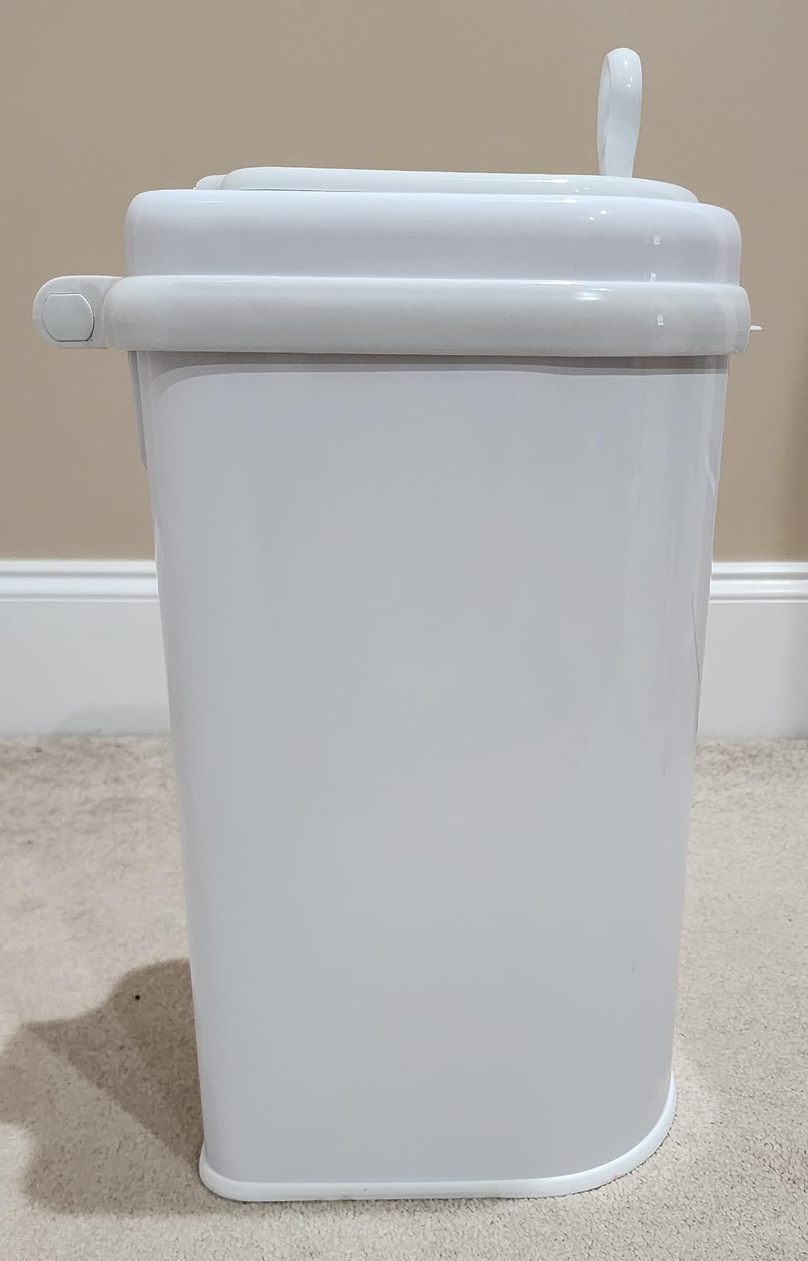 Ubbi Pet Waste Pail, White customer photo 2
