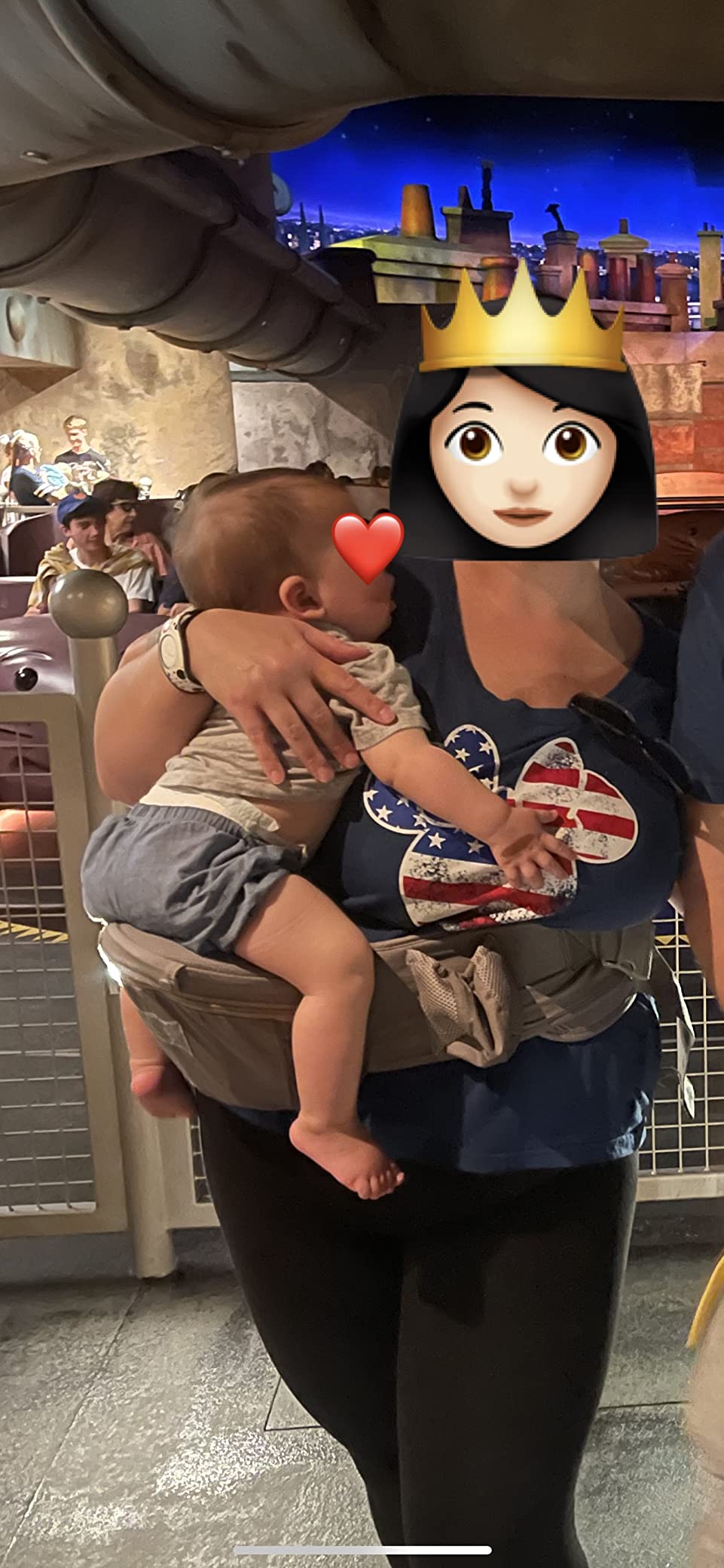 Baby Carrier Ergonomic Infant Carrier, Baby Hip Seat for 7-33lbs customer photo 2