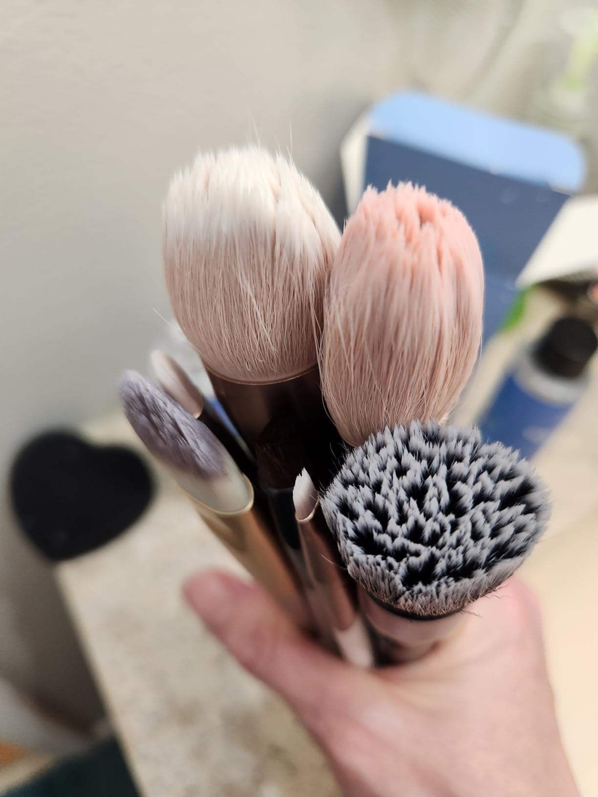 Clean-n-Fresh Makeup Brush Cleaner Set 2 Pack with Cleaning Mat 6.8 Fl Oz customer photo 1