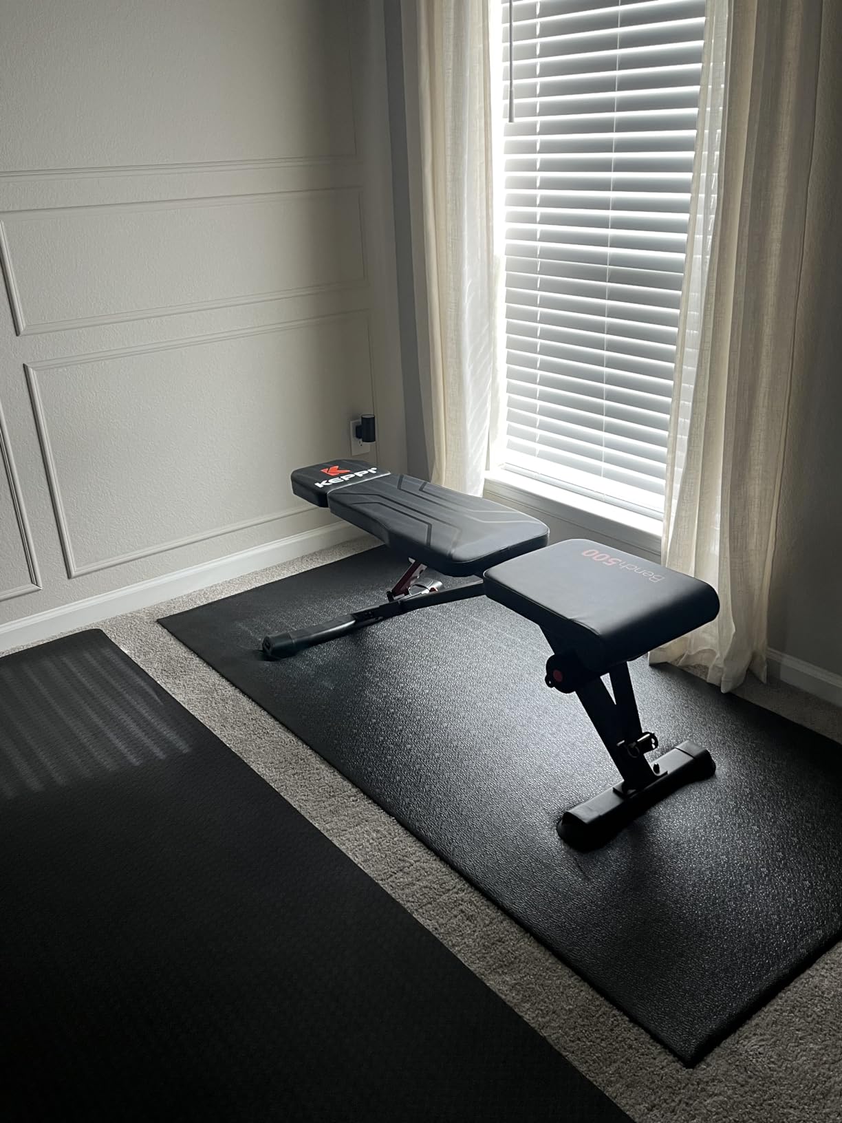 Keppi Weight Bench 900Lb, Adjustable Foldable Sturdy Bench for Home Gym customer photo 1