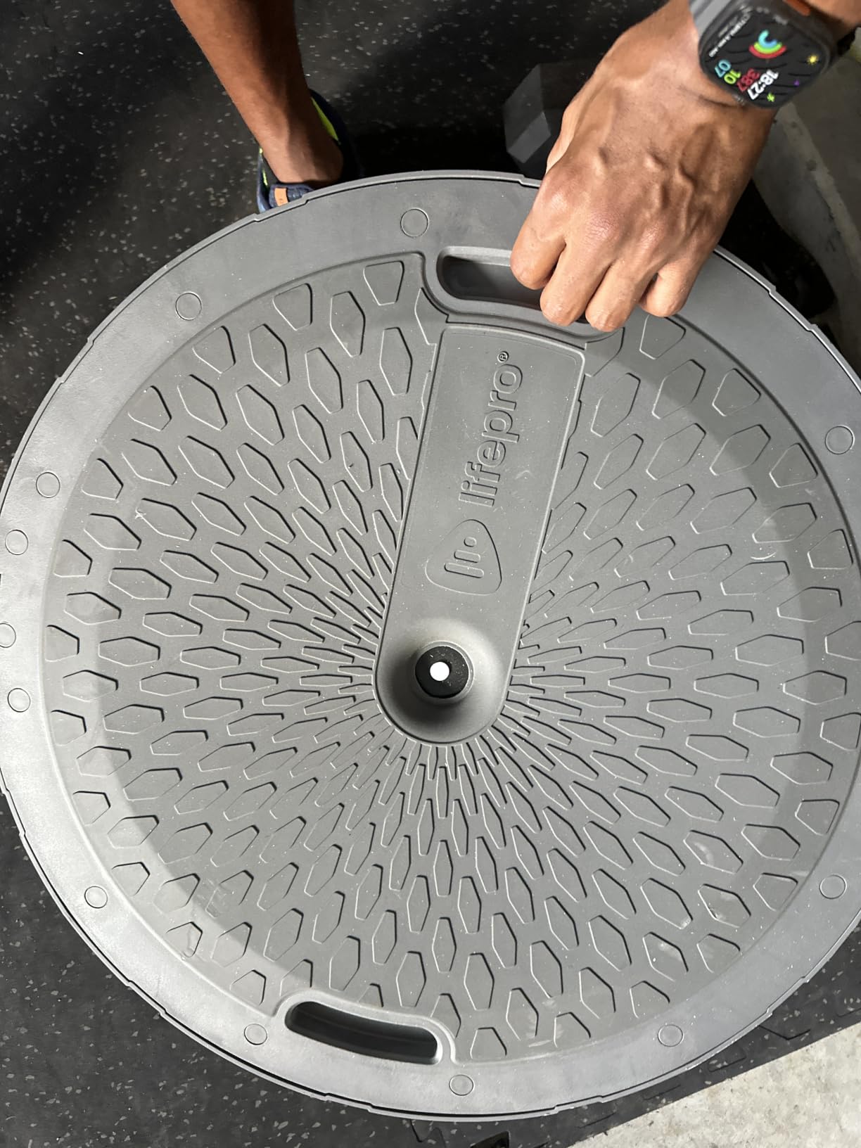 Lifepro Horizon Half Balance Ball Trainer with 440 lb Capacity Stability customer photo 2
