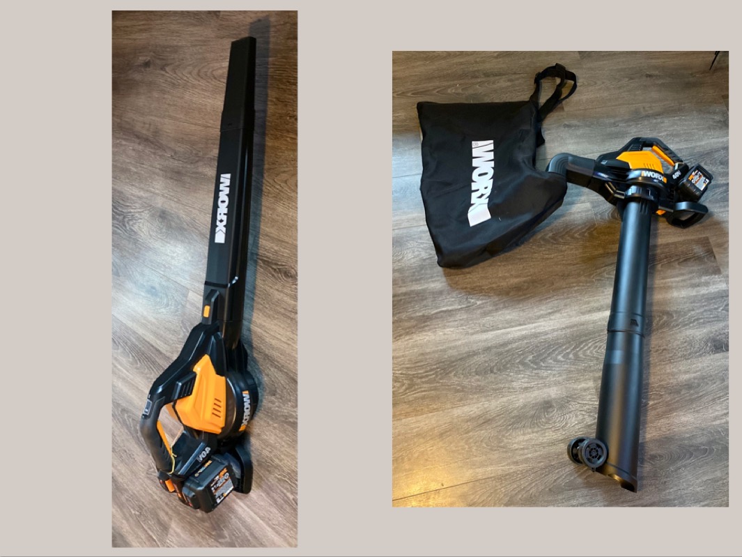 WORX 40V 3-in-1 Cordless Leaf Blower/Leaf Vacuum/Leaf Mulcher, WG583 customer photo 1