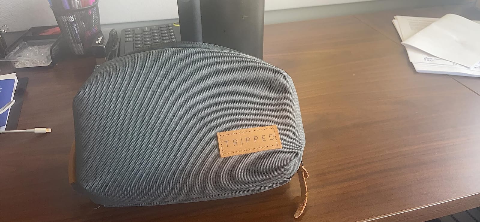 TRIPPED Travel Gear Tech Organizer Pouch for Cables and Accessories customer photo 2