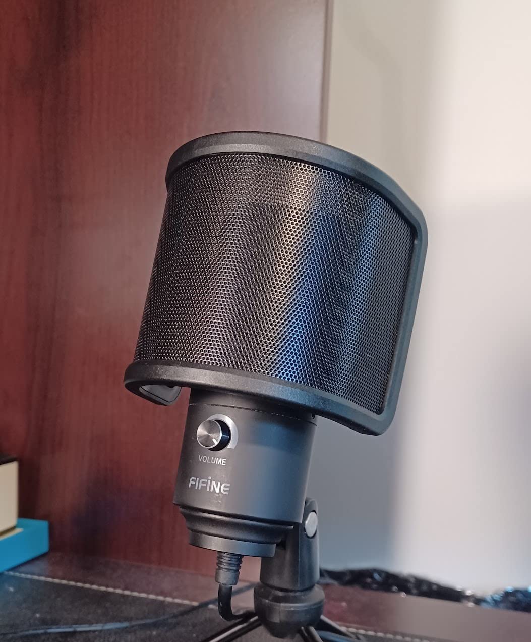FIFINE U1 Mic Pop Filter Screen with Metal Mesh for Streaming Podcast customer photo 2