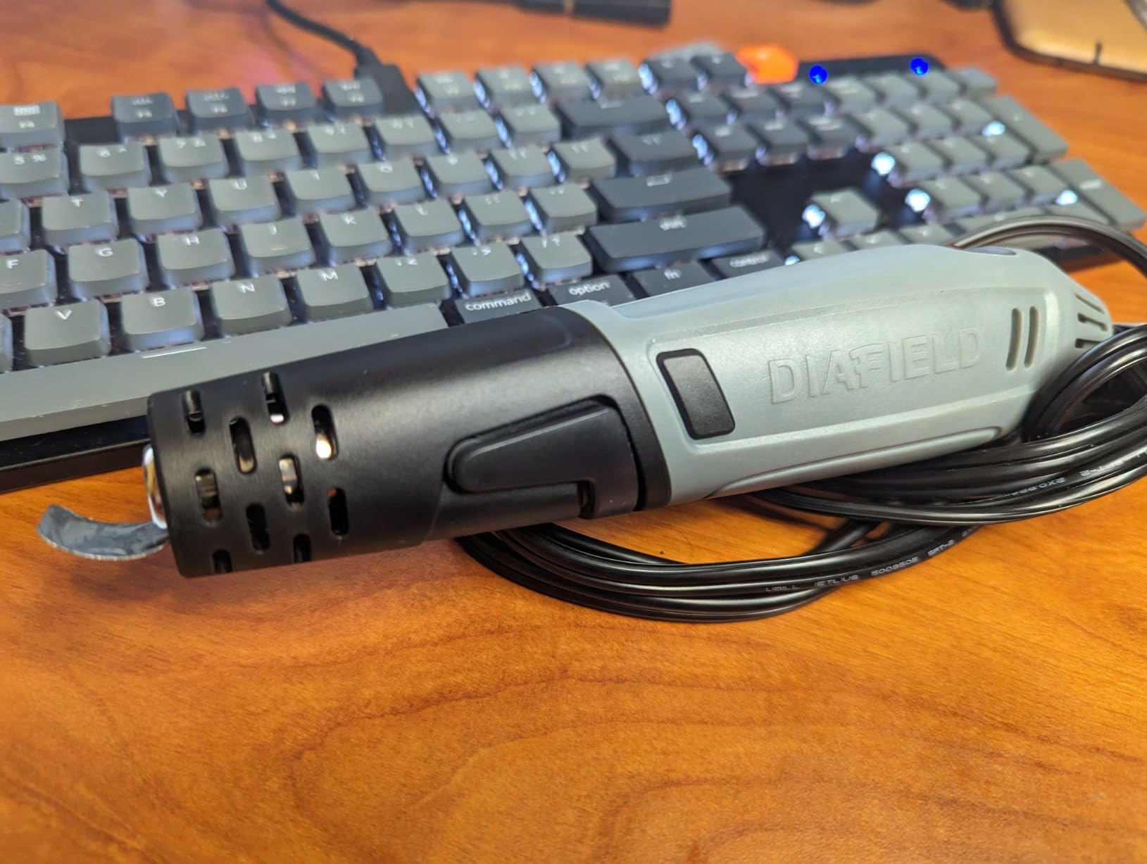 DIAFIELD 1850W Heat Gun with Dual Temperature Settings 572.0 °F & 1202 °F customer photo 1