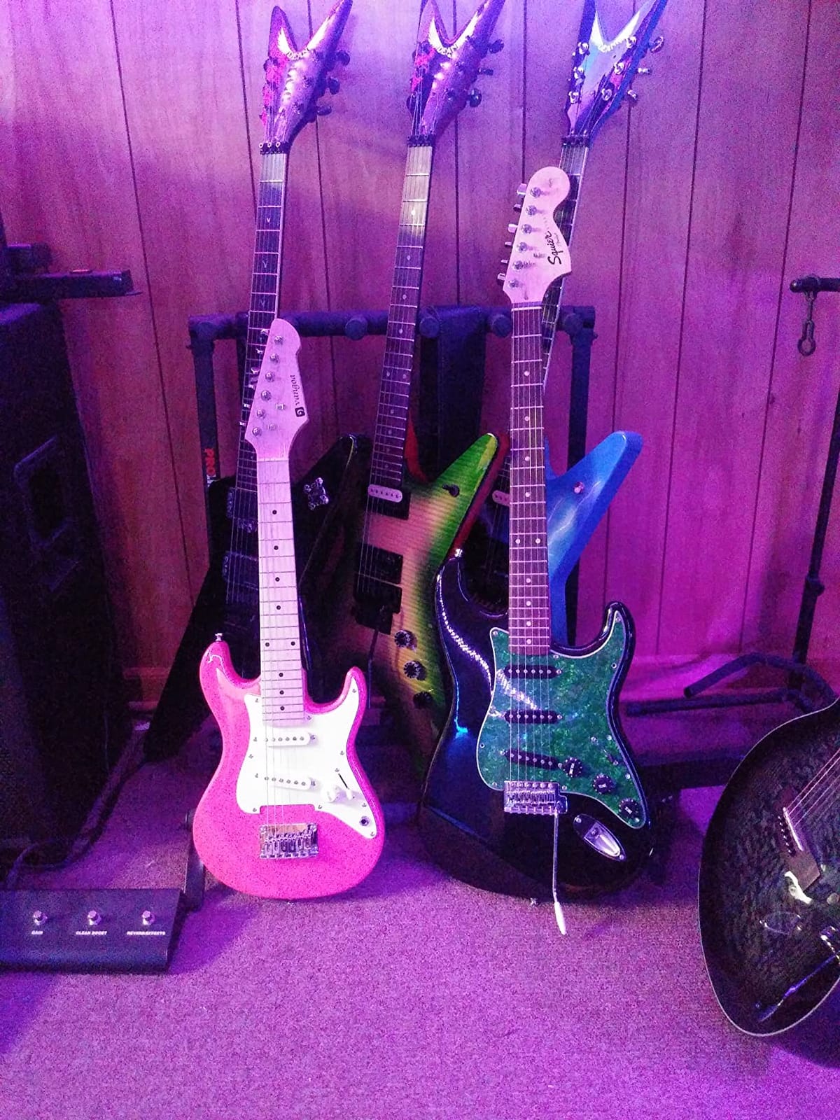 Vangoa 30 Inch Kids Electric Guitar Starter Kit with Amp - Red customer photo 2