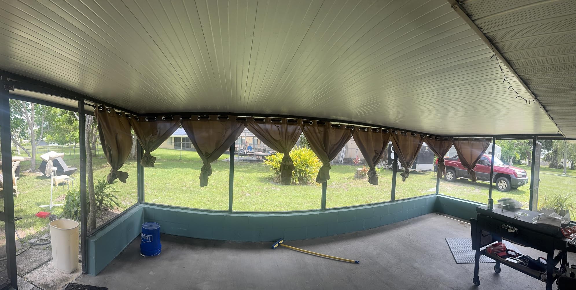 PureFit Outdoor Curtains for Patio Waterproof Weatherproof Outside Curtains customer photo 2