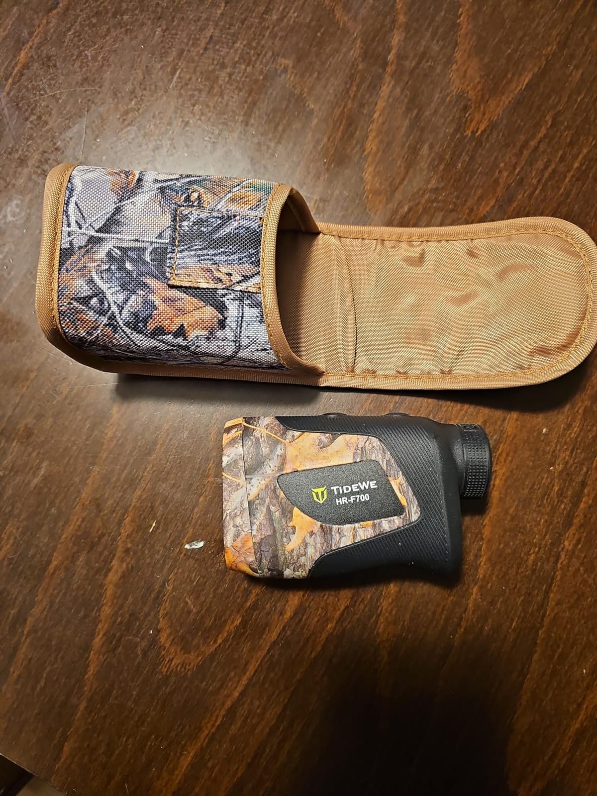 TIDEWE Hunting Rangefinder, Rechargeable Camo Laser Range Finder 700/1000Y customer photo 2
