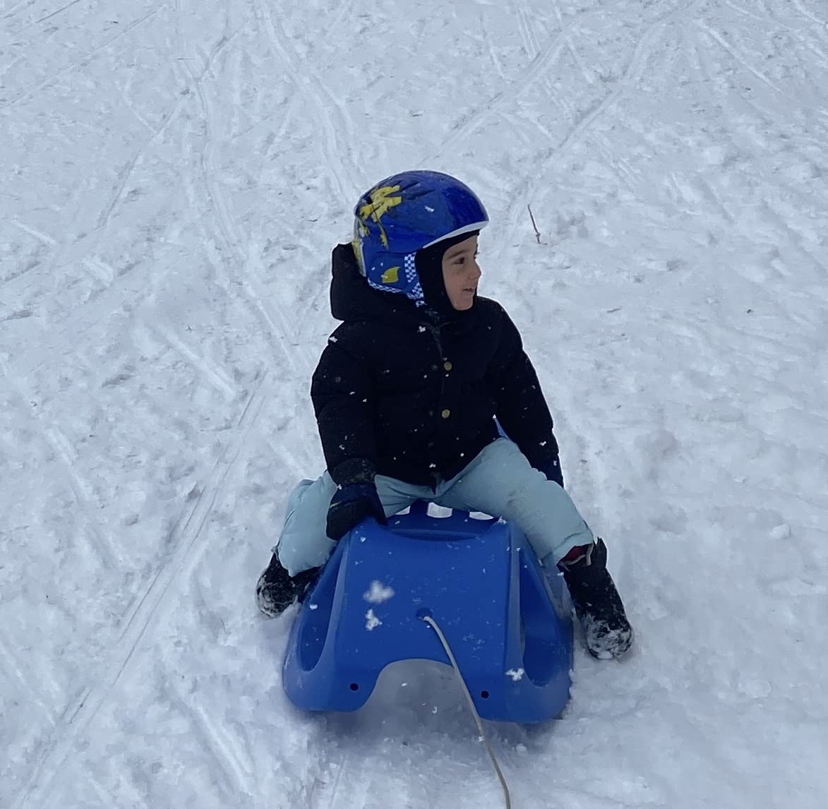 Toddler Ski Snowboarding Helmet with Goggles Small Size Age 2-6Y customer photo 1