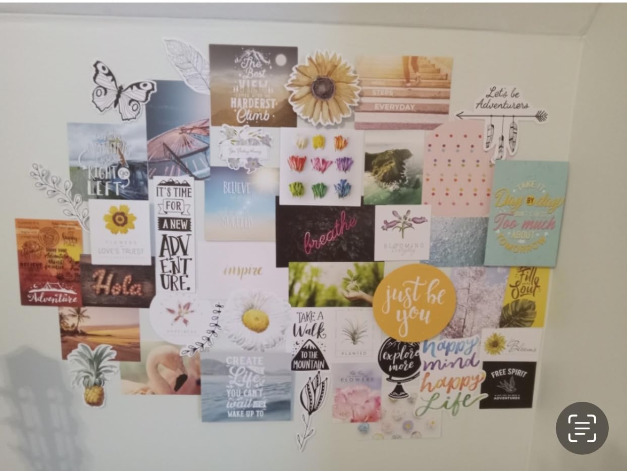 Hapinest DIY Wall Collage Kit for Tween and Teen Girls, Gifts for Ages 10 11 12 13 14 Years Old and Up Cute Trendy Bedroom Room Décor customer photo 1