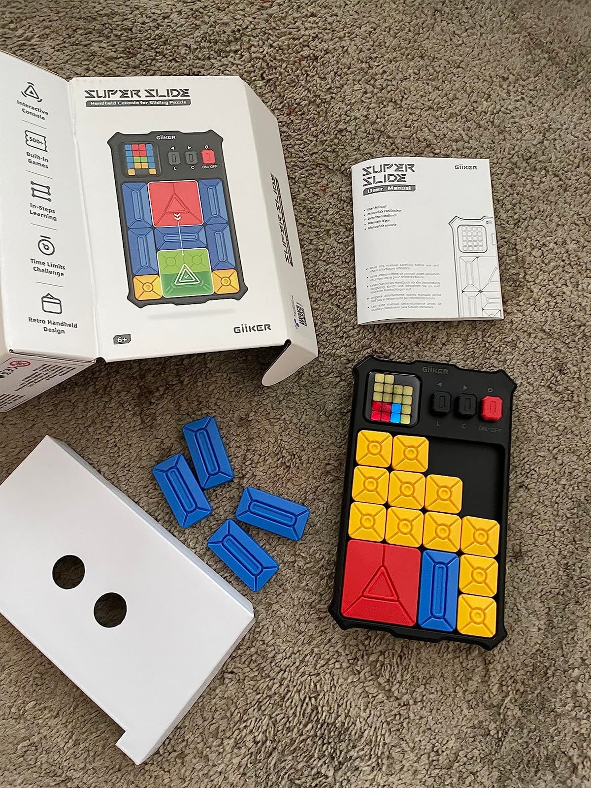 GiiKER Super Slide Puzzle Game, 500+ Challenges, STEM Toy for Ages 6+ customer photo 2