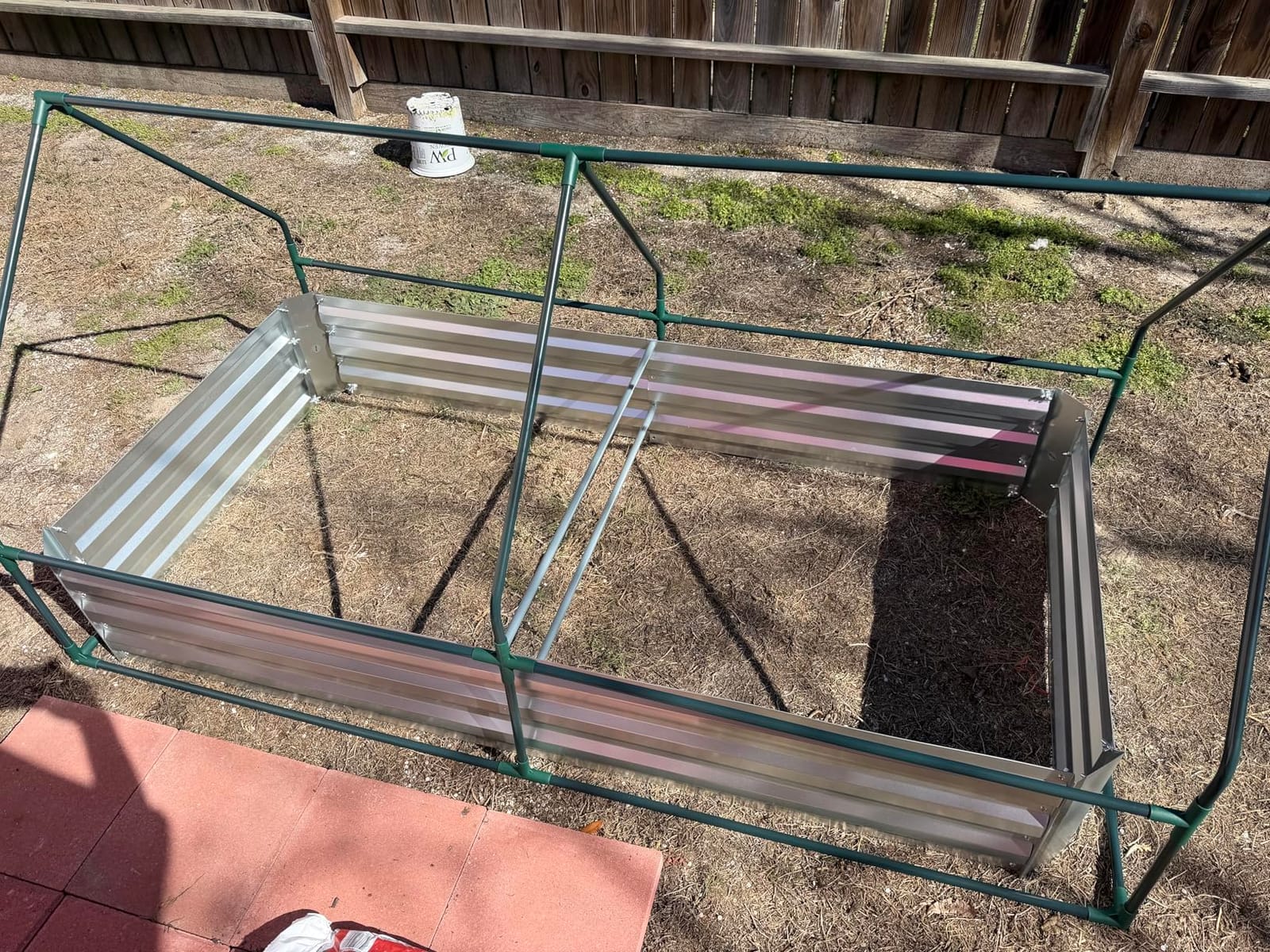 Quictent 6x3x1ft Galvanized Raised Garden Bed with Cover customer photo 1