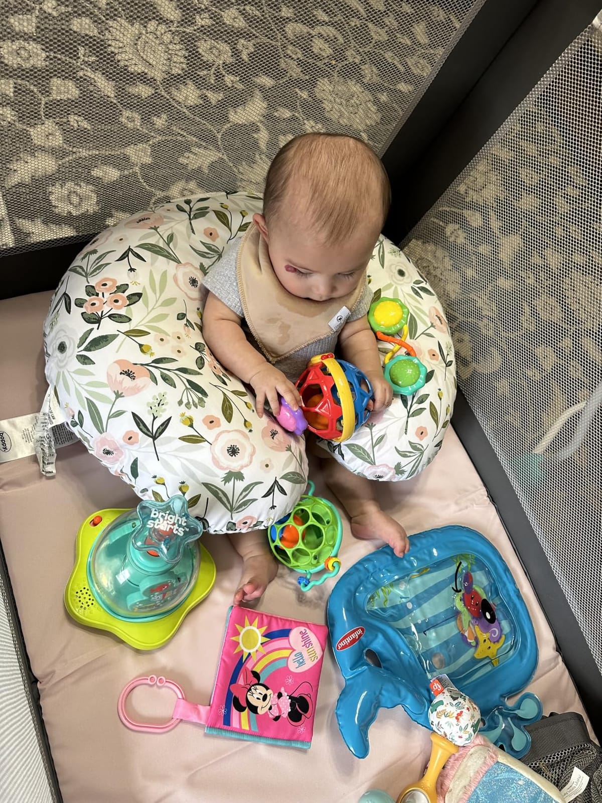 Nursing Pillow and Positioner, Breastfeeding, Bottle Feeding customer photo 1