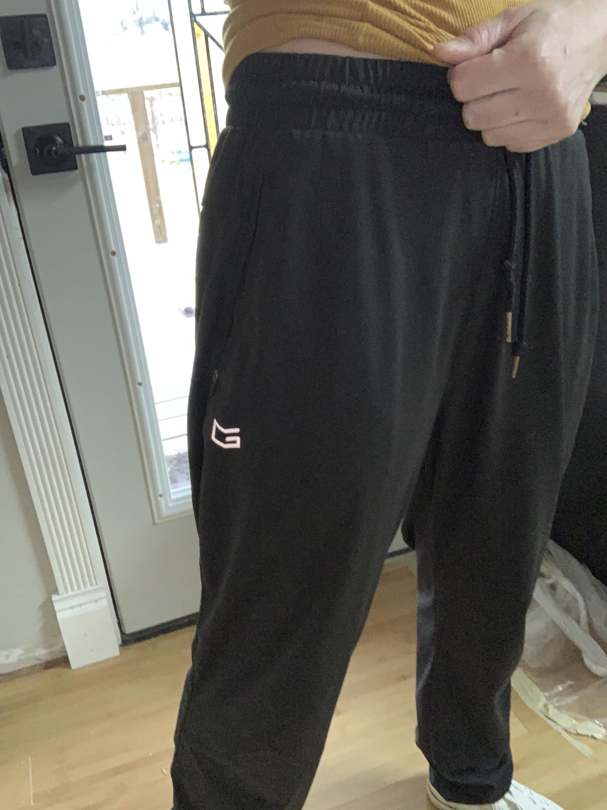 G Gradual Men's Sweatpants with 3 Zipper Pockets Tapered Joggers for Men customer photo 1