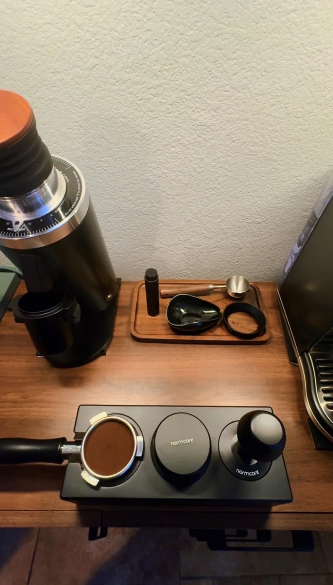 MiiCoffee DF64 II Single Dosing Coffee Grinder (Black) customer photo 1