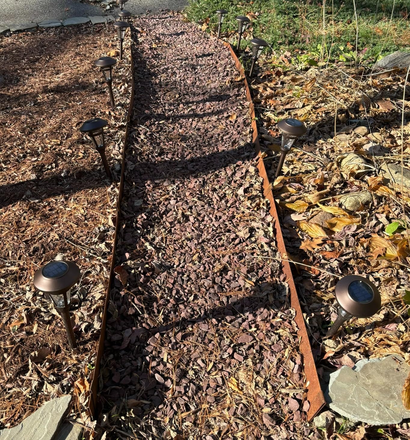 WORTH Garden 20ft Landscape Edging Pre-Rusted 14-Gauge Corten Steel customer photo 1