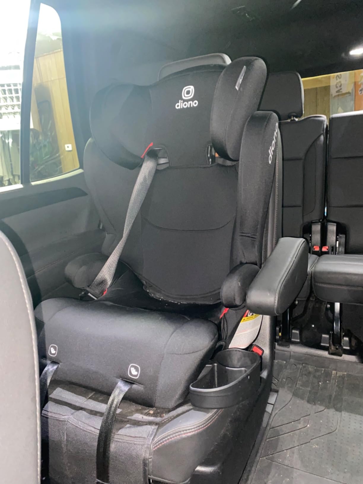 Diono Cambria 2 XL, Dual Latch Connectors, 2-in-1 Belt Positioning Booster Seat, High-Back to Backless Booster, Space and Room to Grow, 7 Headrest Positions, 8 Years 1 Booster Seat, Pink customer photo 2