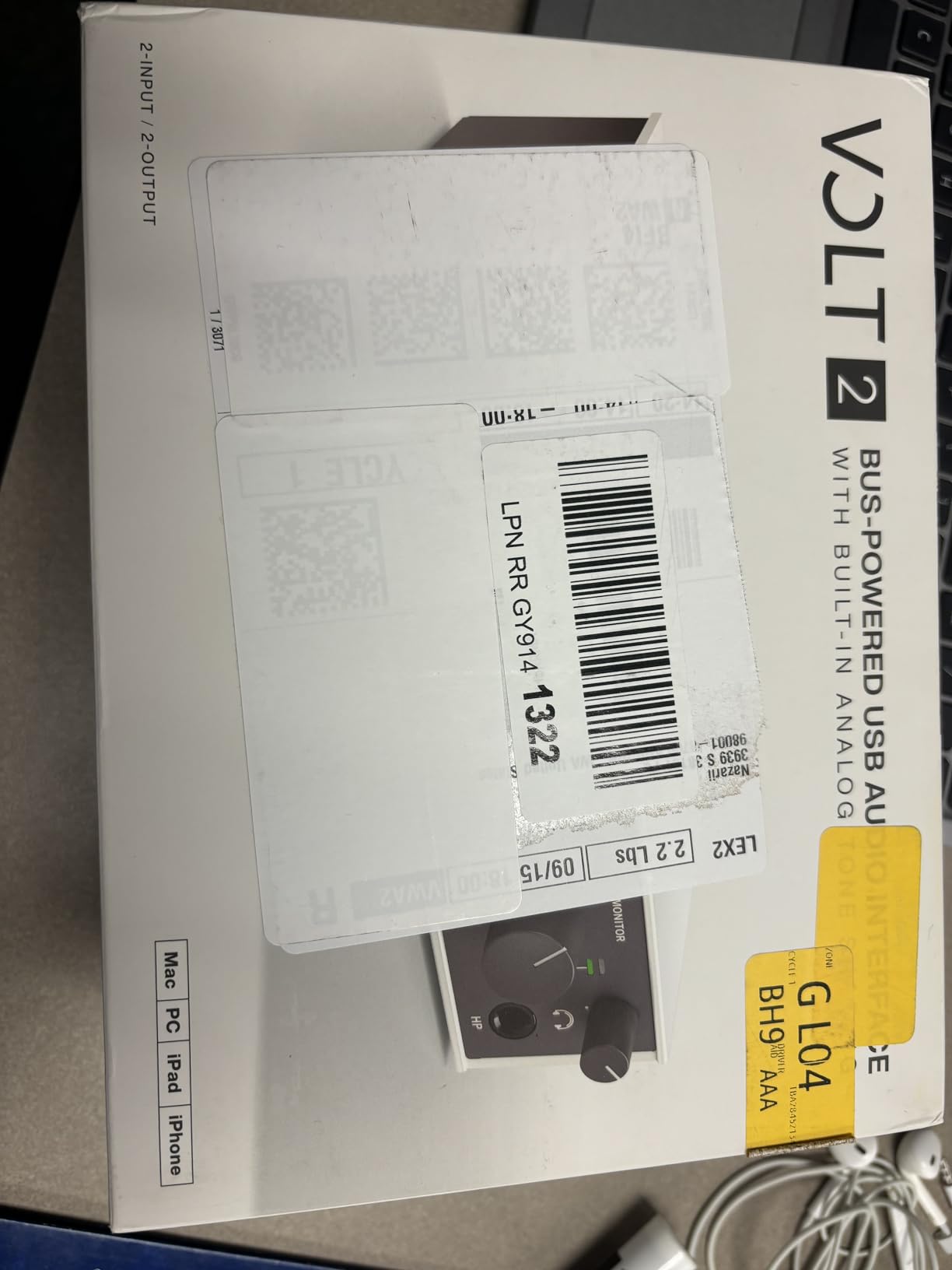 Universal Audio Volt 2 USB Audio Interface customer photo 2