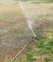 STYDDI Heavy Duty Impact Pulsating Sprinkler for Yard, All Metal Adjustable Rotating Circular Impulse Lawn Sprinkler for Medium to Large Areas, Lawn and Garden, Coverage up to 5,800 Sq. Ft customer photo 2