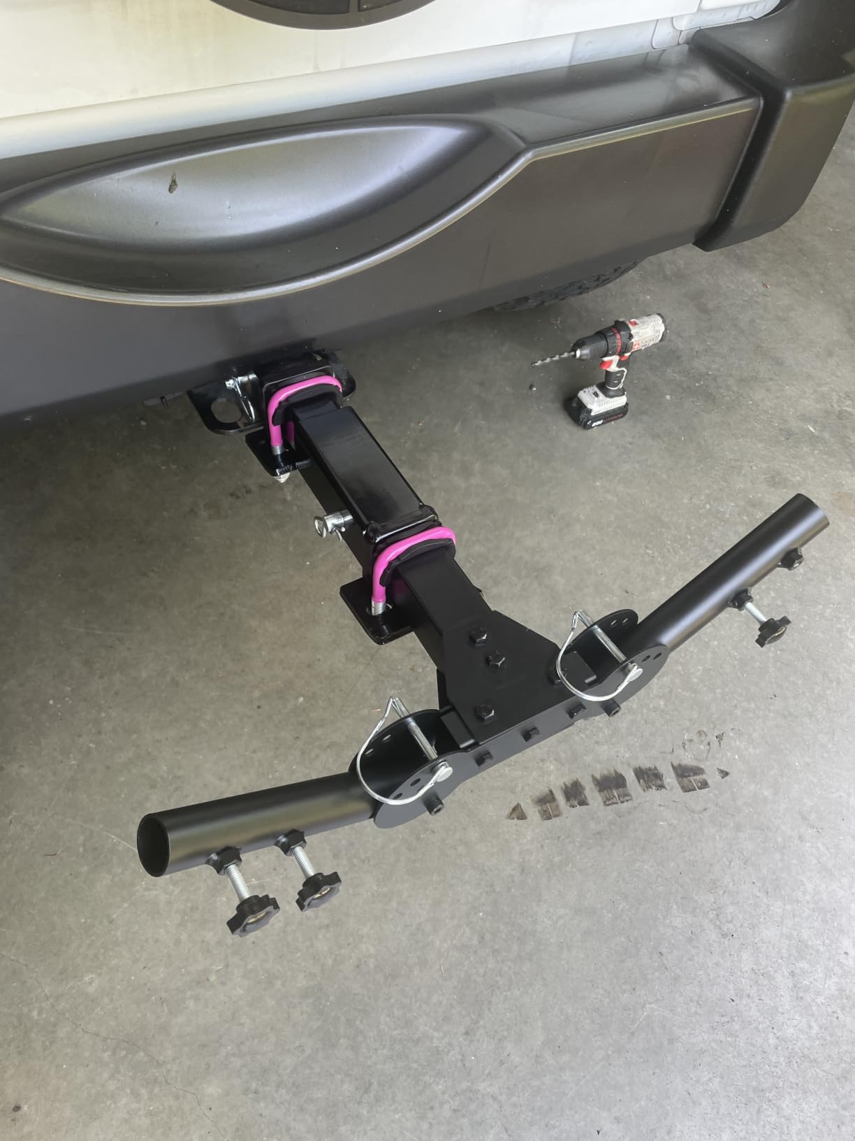 AUTMATCH Hitch Tightener Anti-Rattle Clamp for 1.25