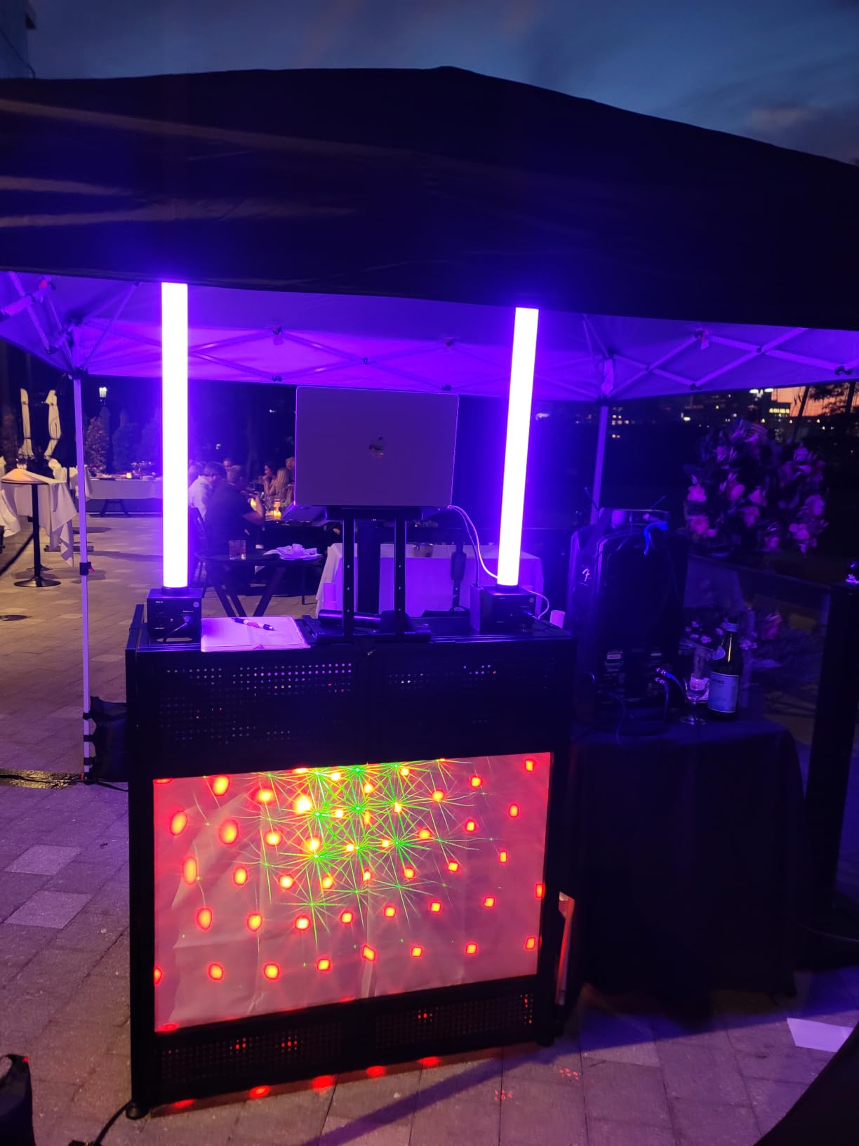 CROWN SHADES 10x10 Pop Up Canopy with 1 Side Wall, Beach Canopy Tent, White customer photo 1