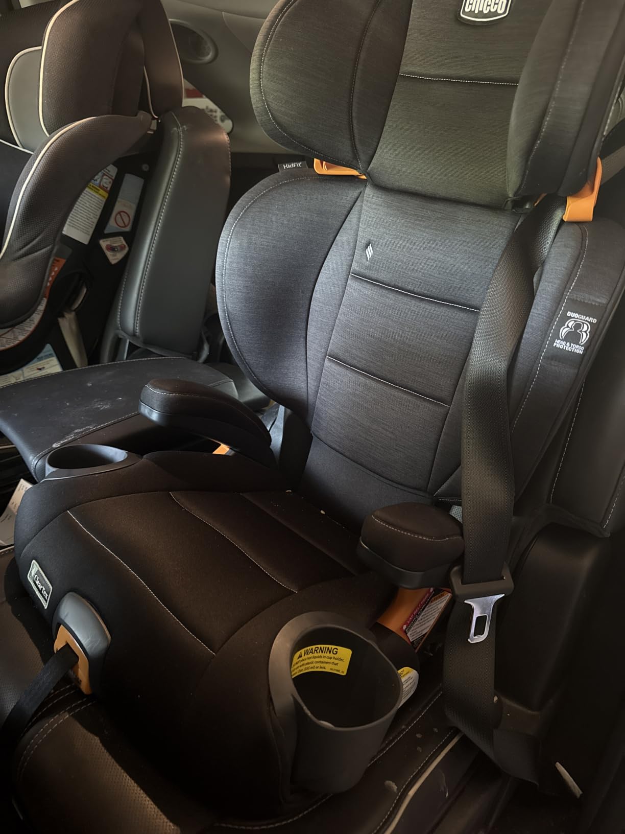 Chicco KidFit ClearTex Plus 2-in-1 Belt-Positioning Booster Car Seat customer photo 1