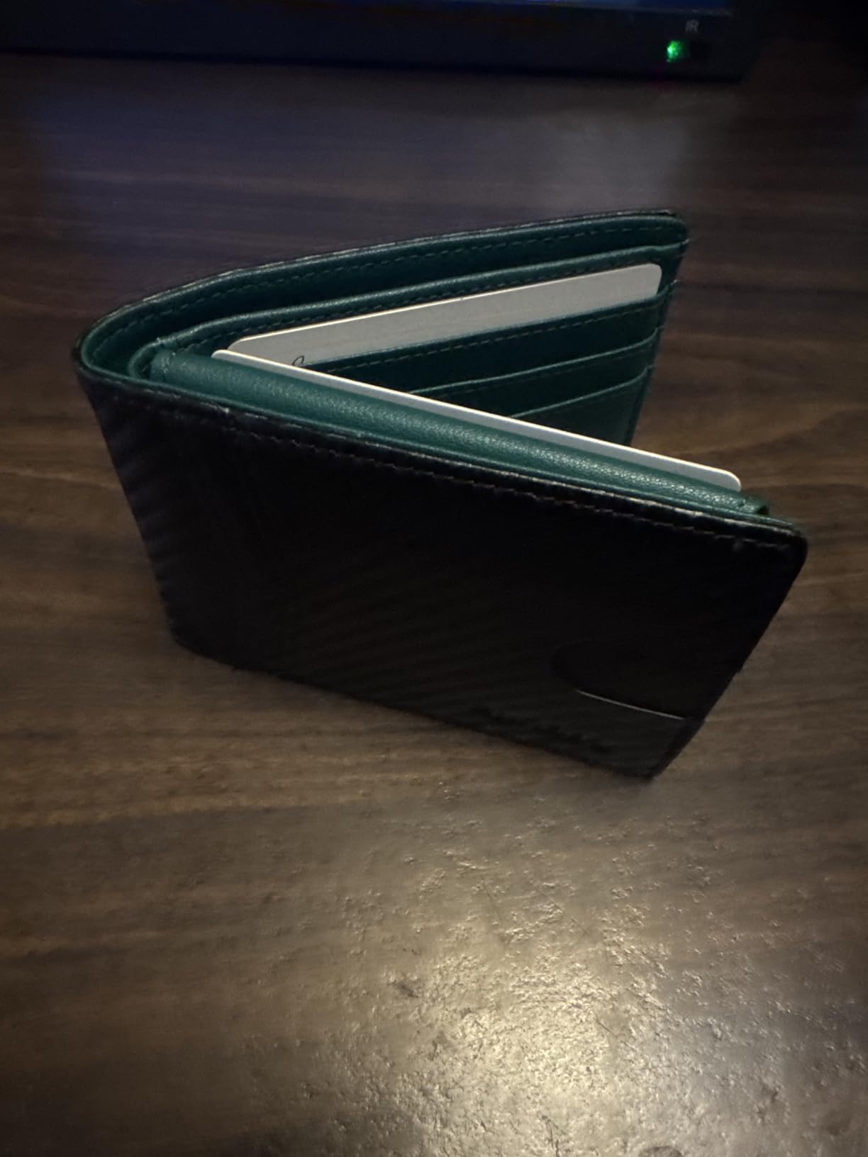 RUNBOX Wallet for Men -Slim Rfid Leather Mens Bifold Novelty Wallets 2 ID Window With Gift Box Men's Accessories customer photo 2