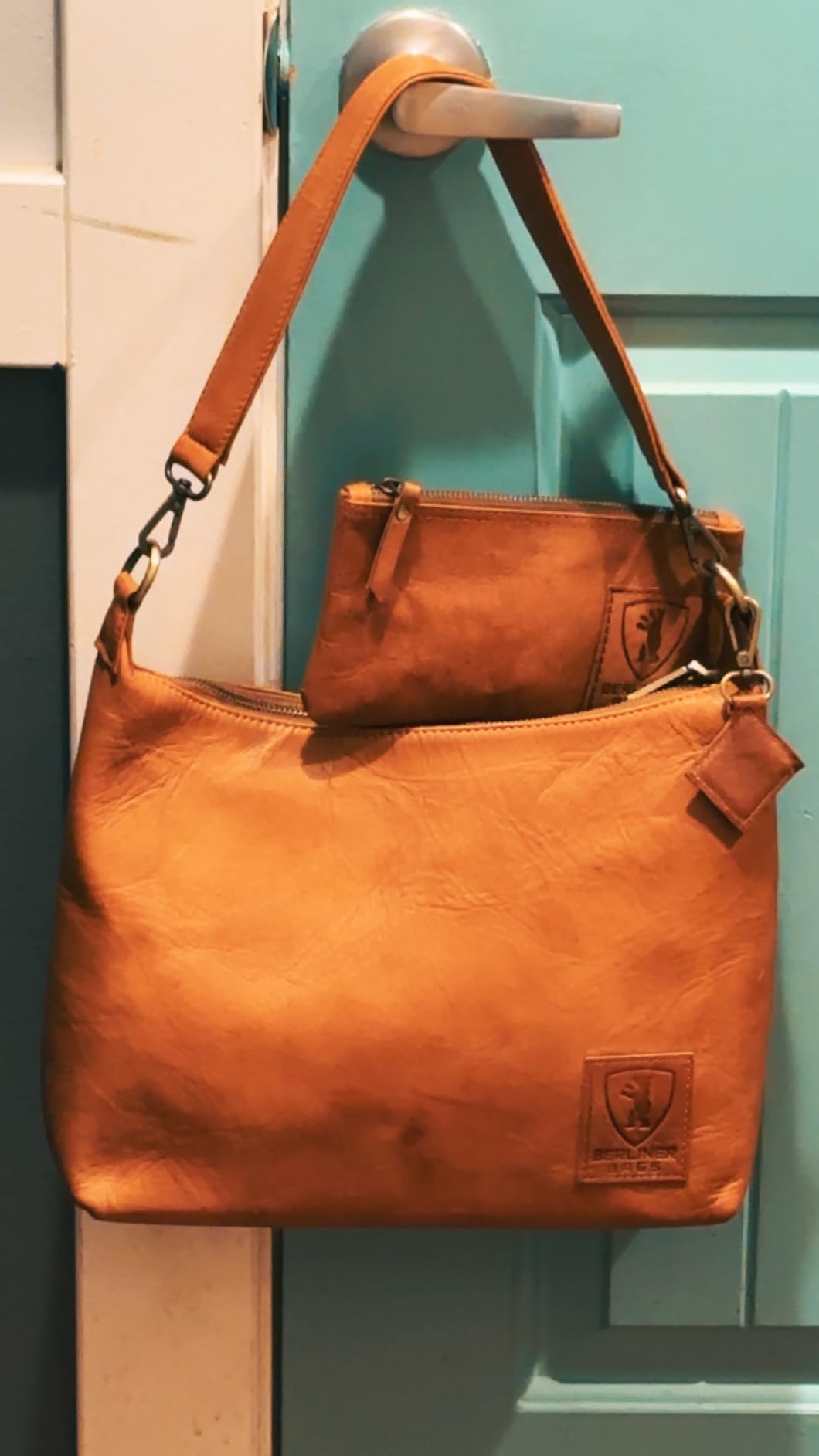 BERLINER BAGS Vintage Leather Pencil Case For Men and Women customer photo 1