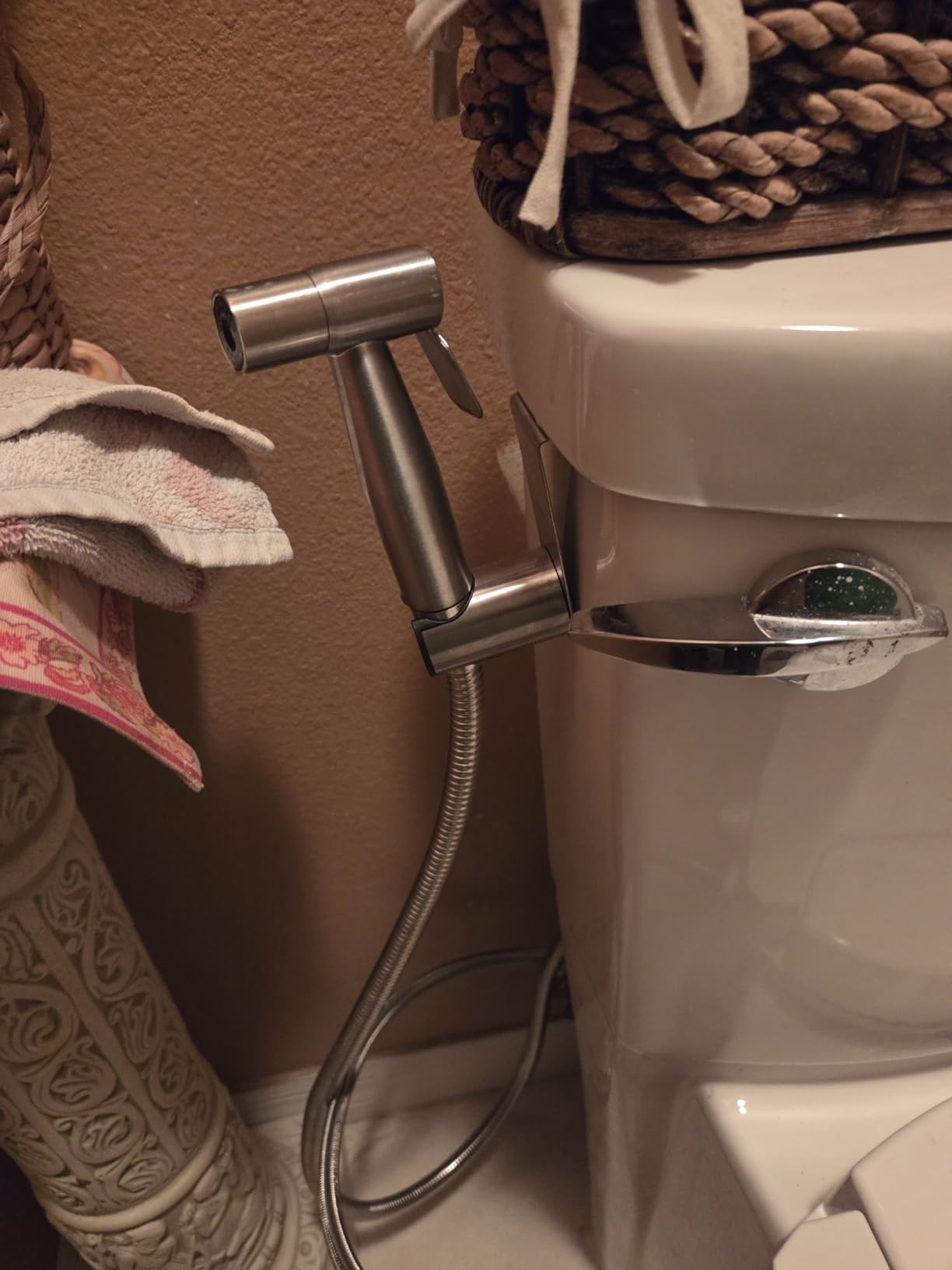 BRITULIF Handheld Bidet Sprayer for Toilet, Adjustable Pressure, Jet Spray customer photo 2