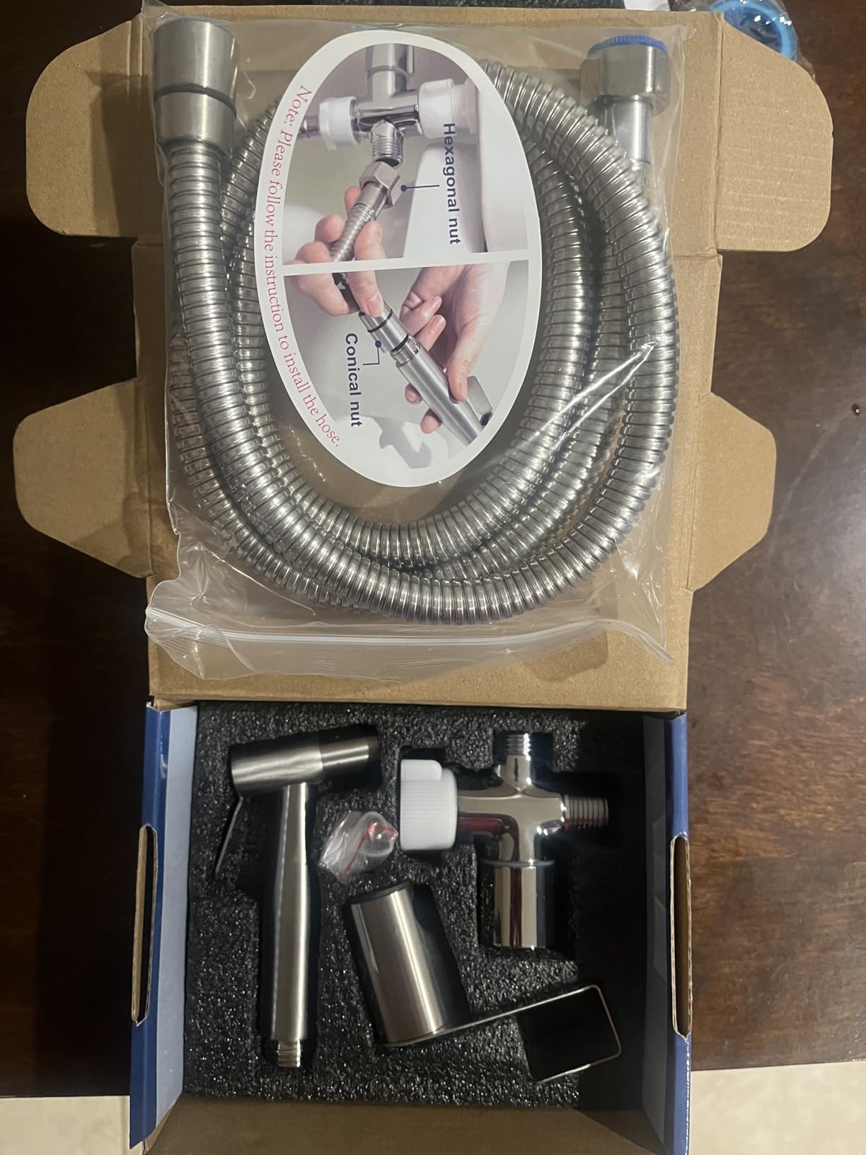 Handheld Bidet Sprayer, Muslim Shower, Adjustable Pressure customer photo 1