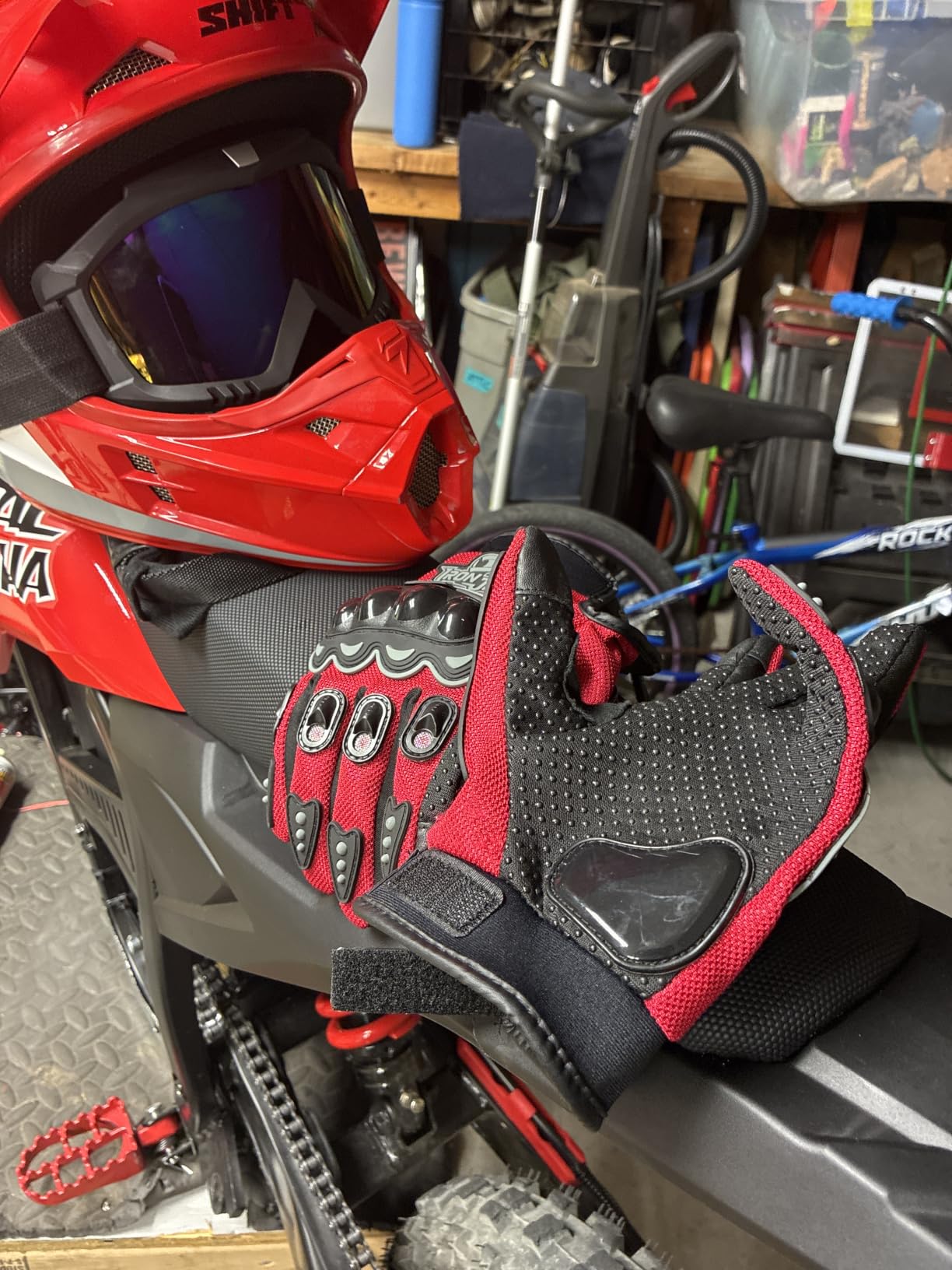 IRON JIA'S Summer Motorcycle Gloves for Men & Women customer photo 2