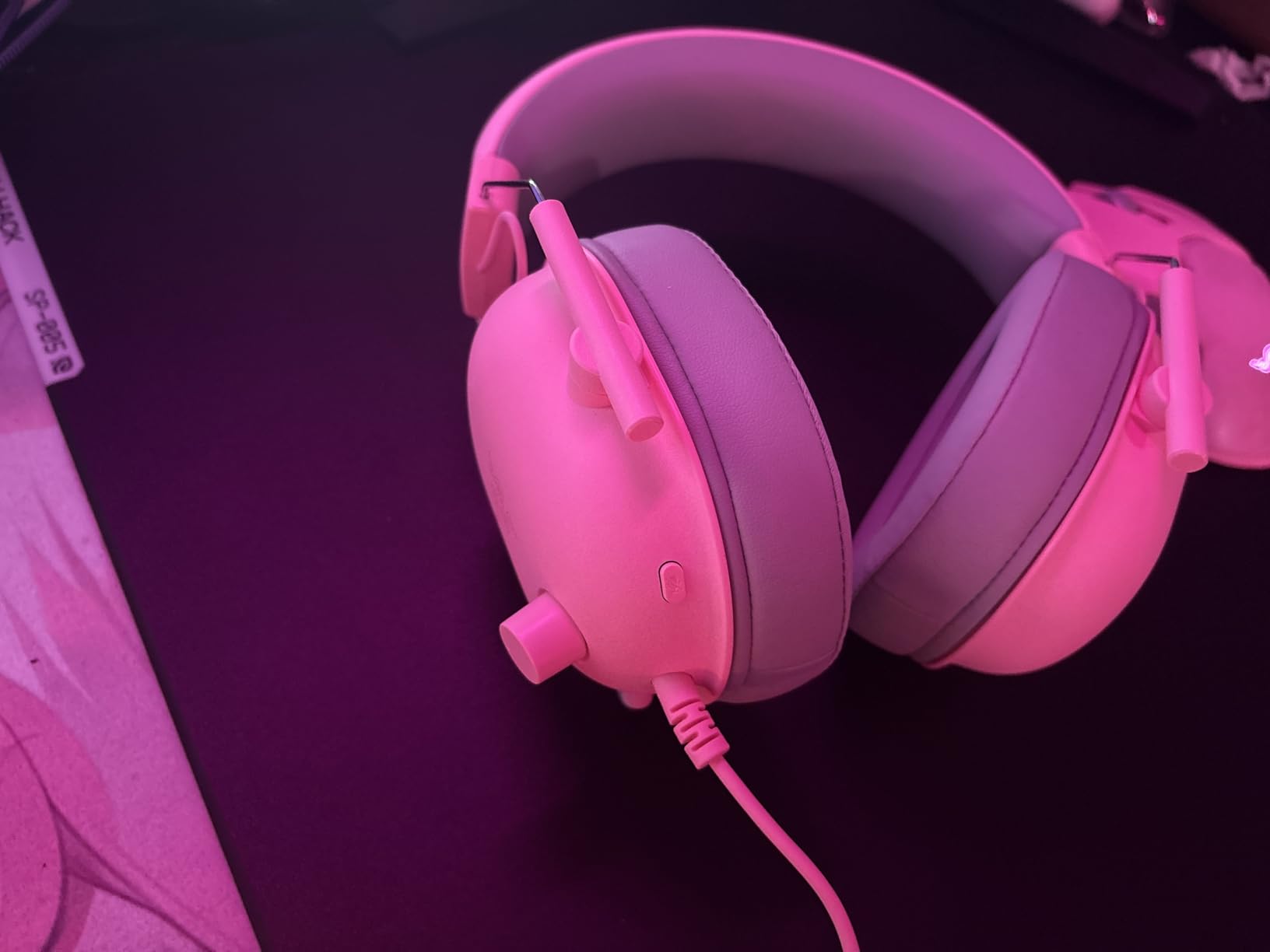 Razer BlackShark V2 X Gaming Headset for PC, 3.5mm Audio Jack, White customer photo 2