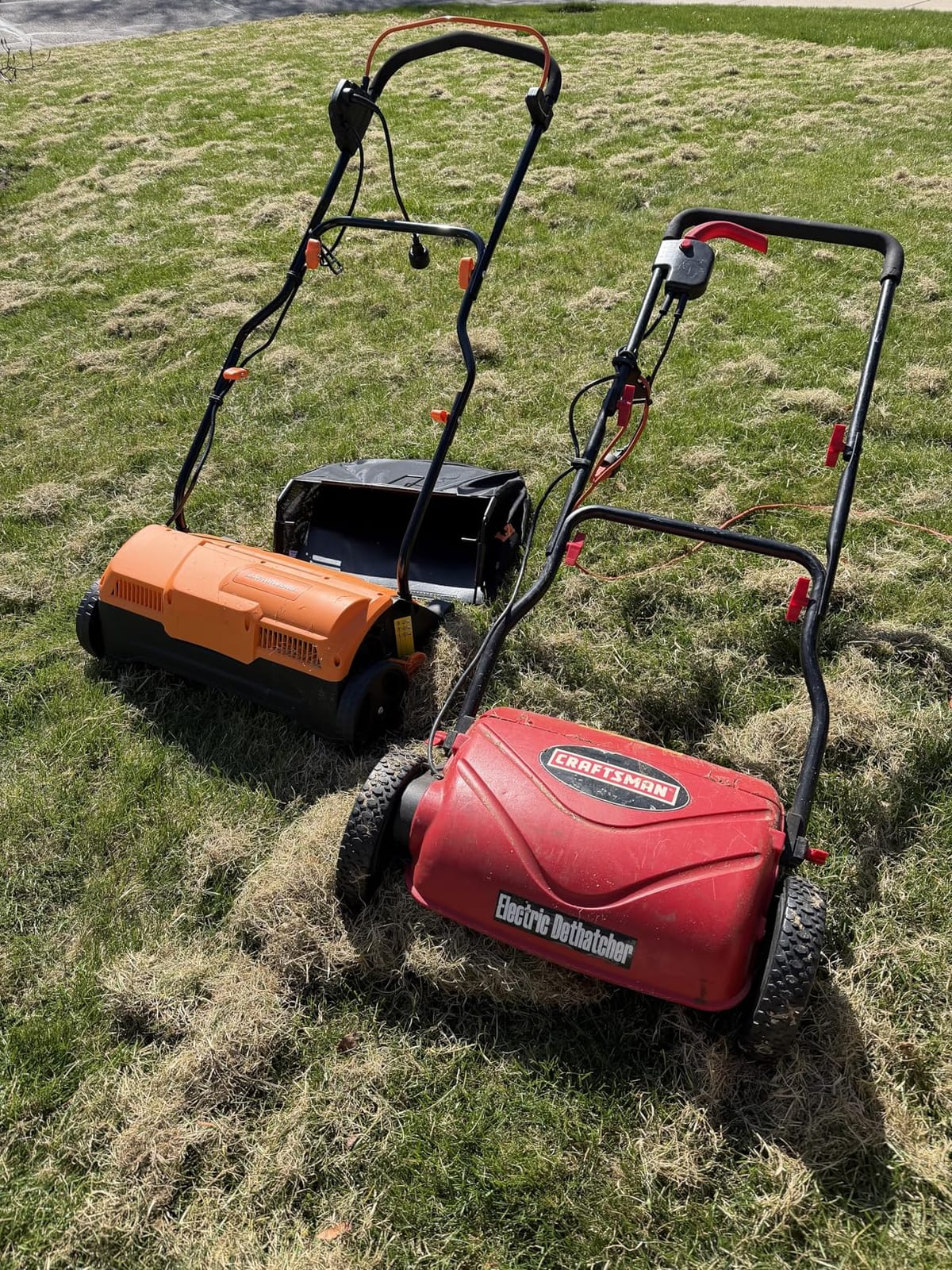 LawnMaster GV1212B Scarifier and Dethatcher 13-Inch 12AMP customer photo 1