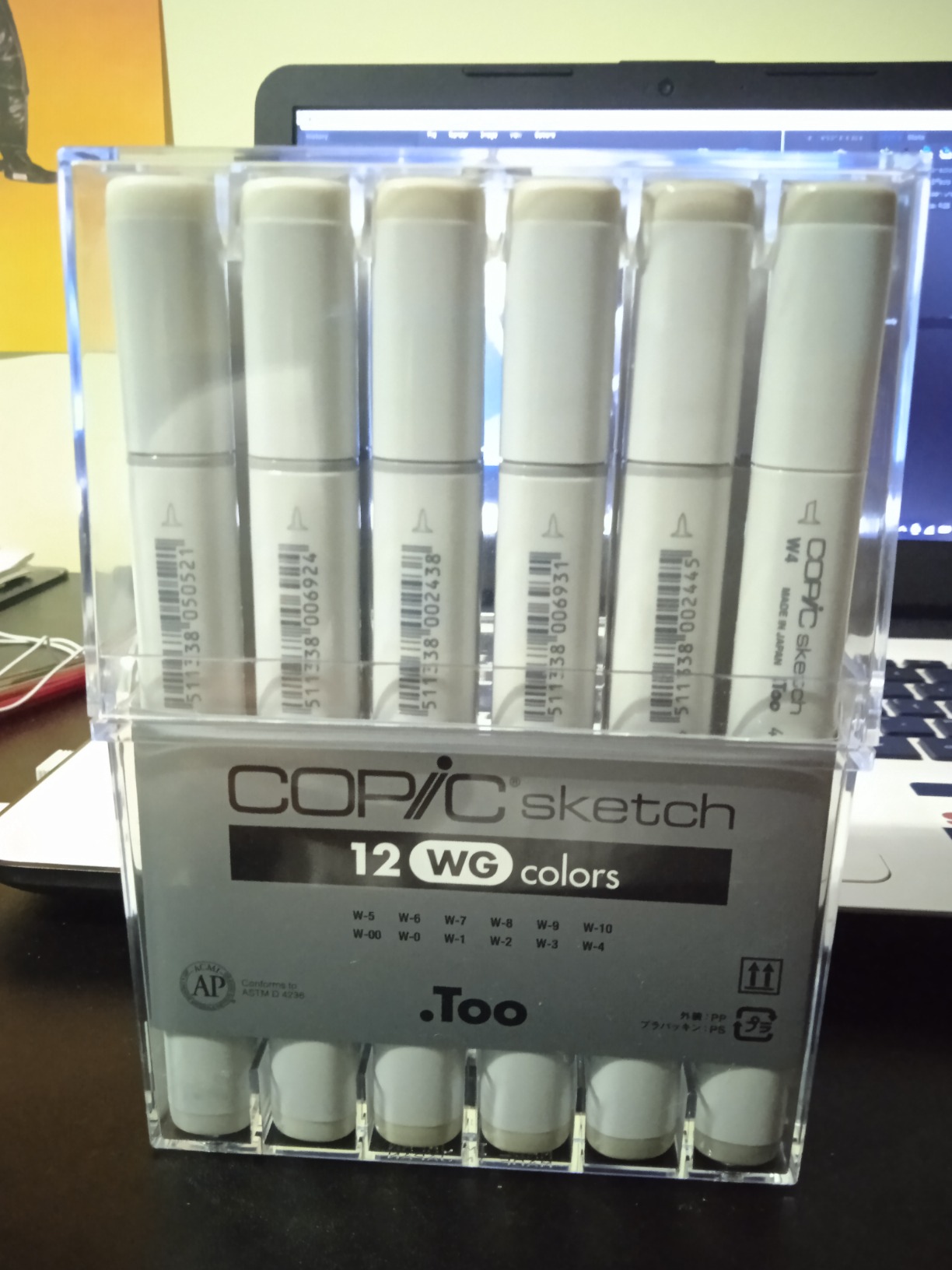 Copic Sketch Alcohol Markers, 12pc set, Cool Gray (New Ver.) customer photo 2