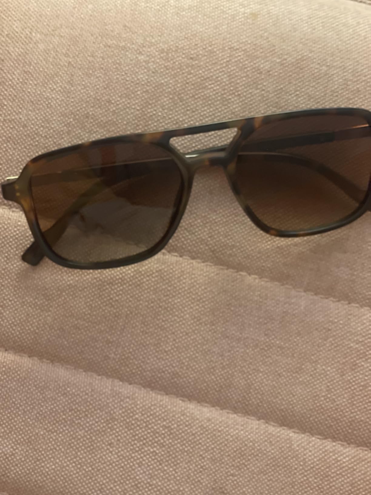 SOJOS Retro Aviator Sunglasses Womens Mens,Trendy Rectangle Shades SJ2202 customer photo 2