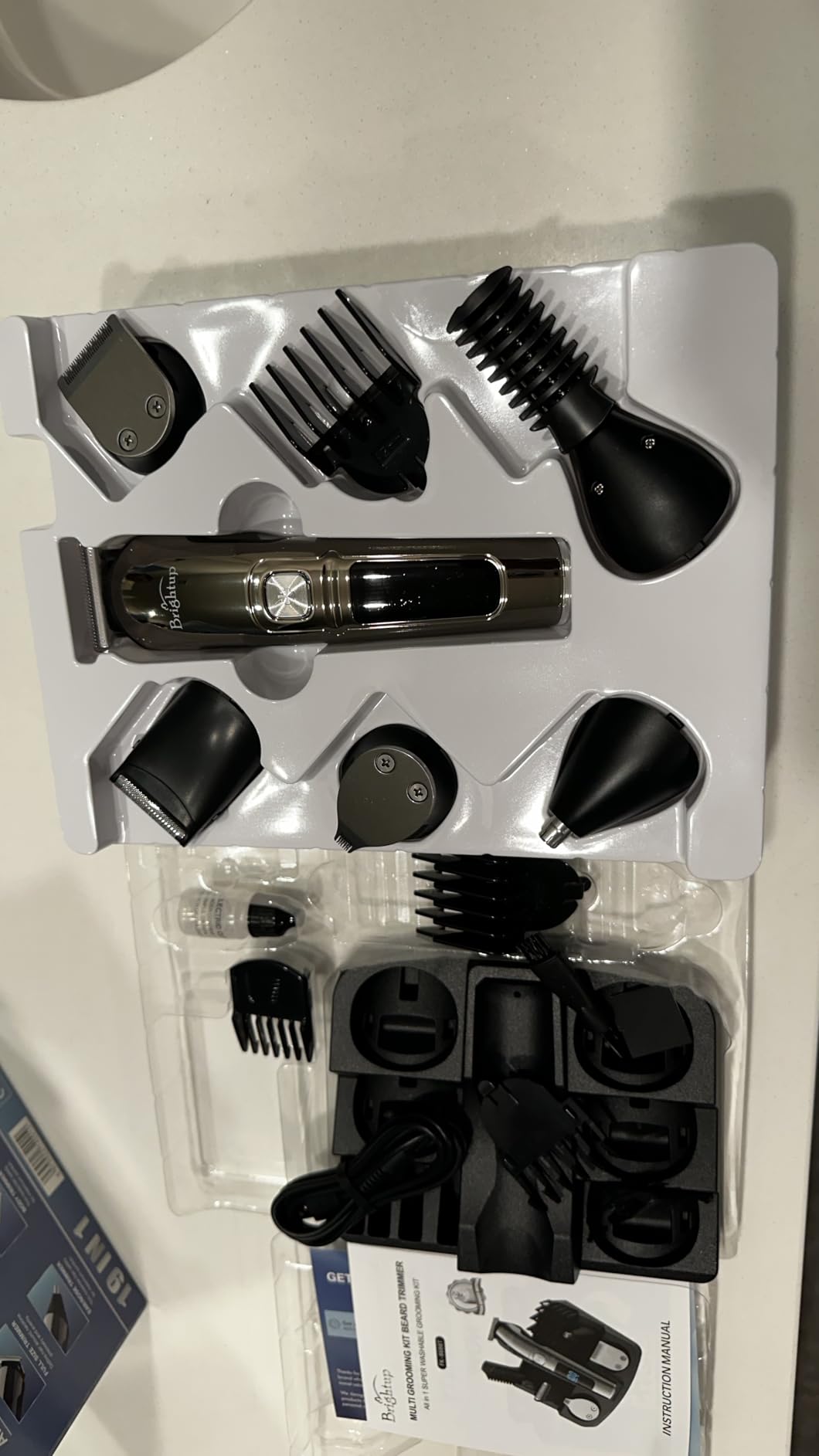 Brightup Beard Trimmer for Men - Electric Razor & Shaver customer photo 1
