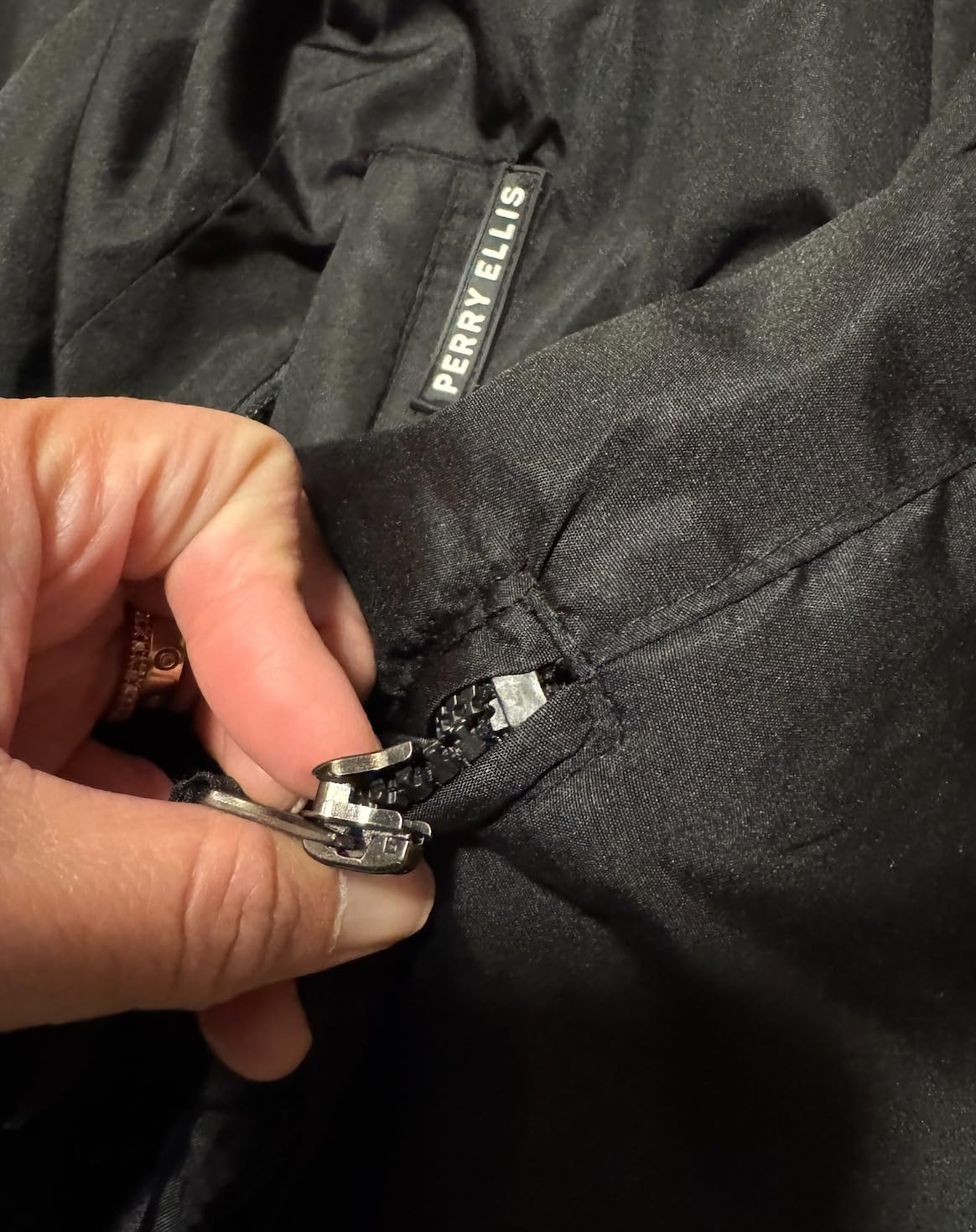 Perry Ellis Womens Snow Bib Wind and Water Resistant Insulated Ski Pants customer photo 2