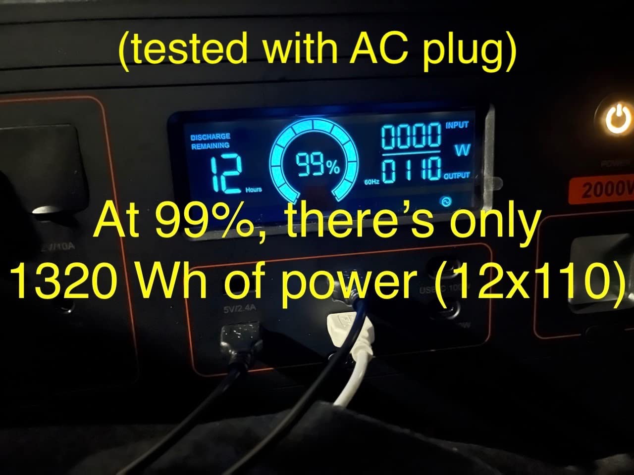 GRECELL Portable Power Station 330W, 230.88Wh Solar Generator customer photo 1