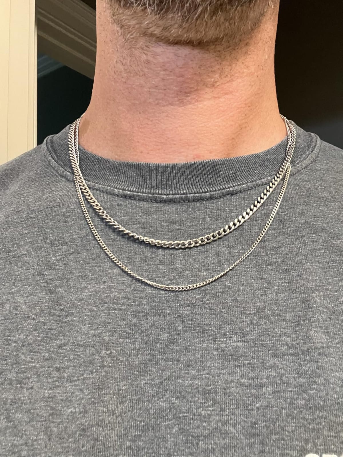 Silvadore Gold or Silver Chain for Men - Cuban Link Mens Necklace (2/4/6mm) customer photo 1