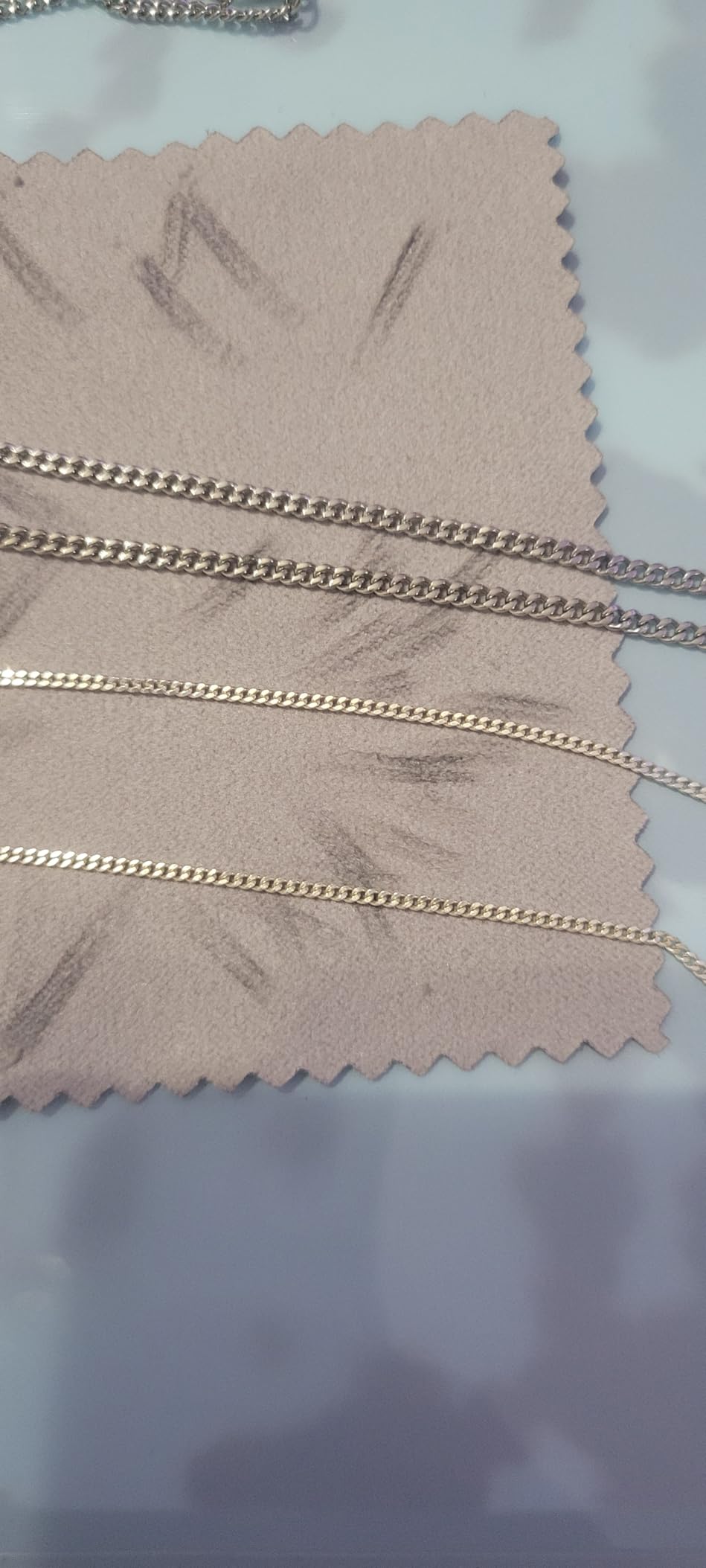 Silvadore Gold or Silver Chain for Men - Cuban Link Mens Necklace (2/4/6mm) customer photo 2