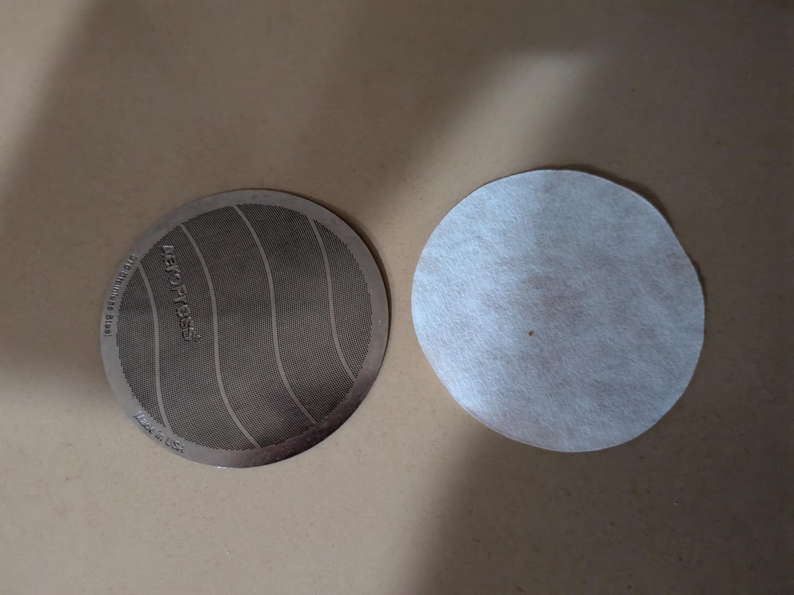 AeroPress 316 Stainless Steel Reusable Filter, Standard Size customer photo 1