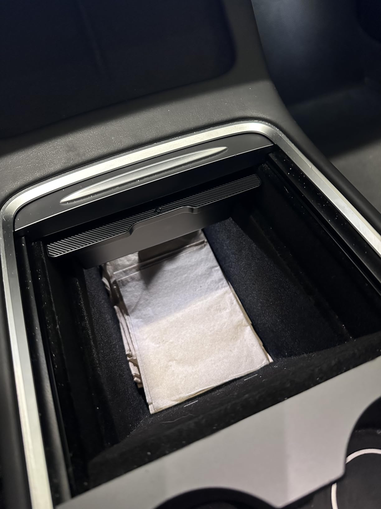 Spigen Center Console Organizer for Legacy Tesla Model Y & 3 customer photo 1