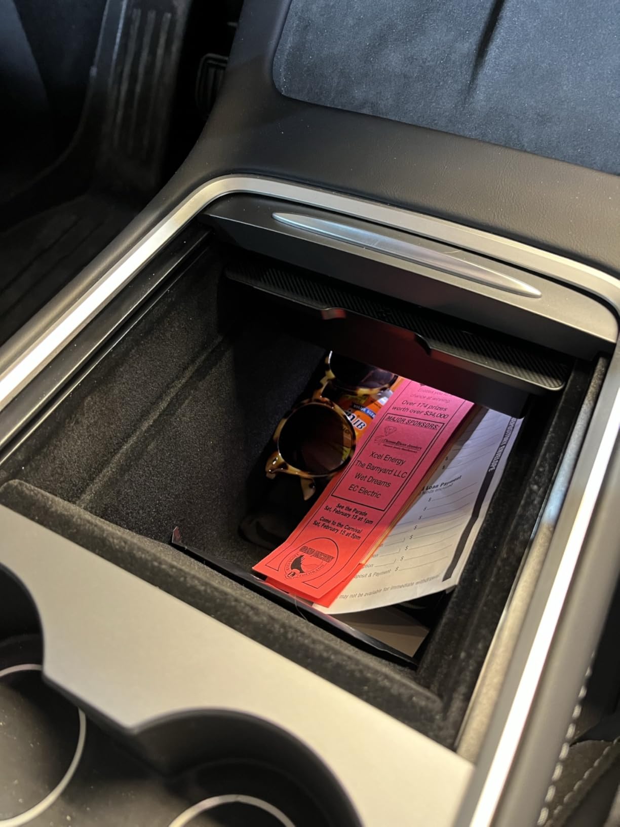 Spigen Center Console Organizer for Legacy Tesla Model Y & 3 customer photo 2