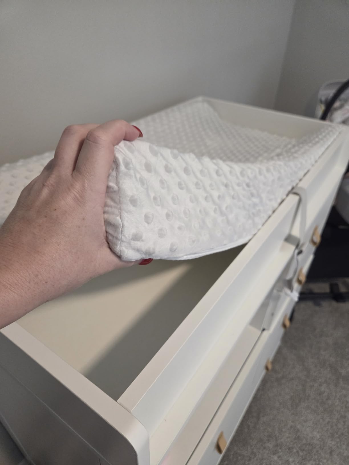 YENING Soft Baby Changing Pad for Dresser Diaper Changing Table Mattress with Cover for Babies and Toddlers Waterproof customer photo 1