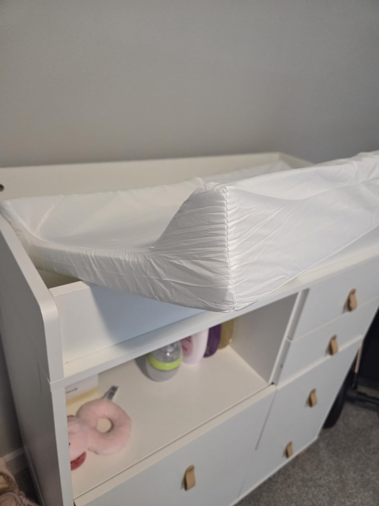 YENING Soft Baby Changing Pad for Dresser Diaper Changing Table Mattress with Cover for Babies and Toddlers Waterproof customer photo 2
