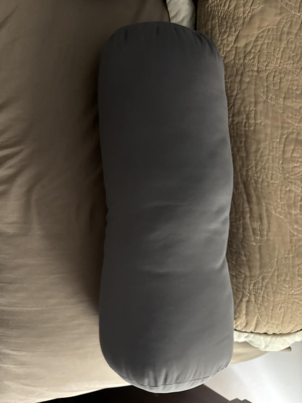 Utopia Bedding Bolster Pillow Inserts, 6x16 Neck Roll Pillow, 2 Pack, White customer photo 1