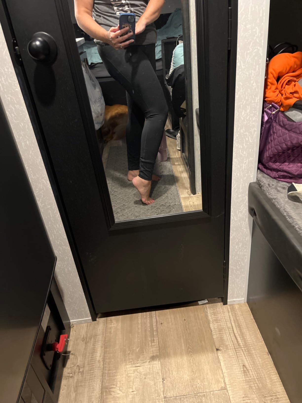 Fabletics Women's Define High-Waisted Legging, Workout, Yoga, Running, Athletic, Active, Maximum Compression, Flattering customer photo 1