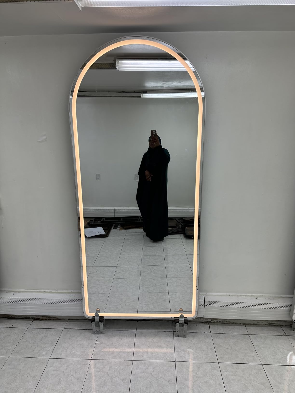 FENNIO Full Length Mirror with Lights, 70