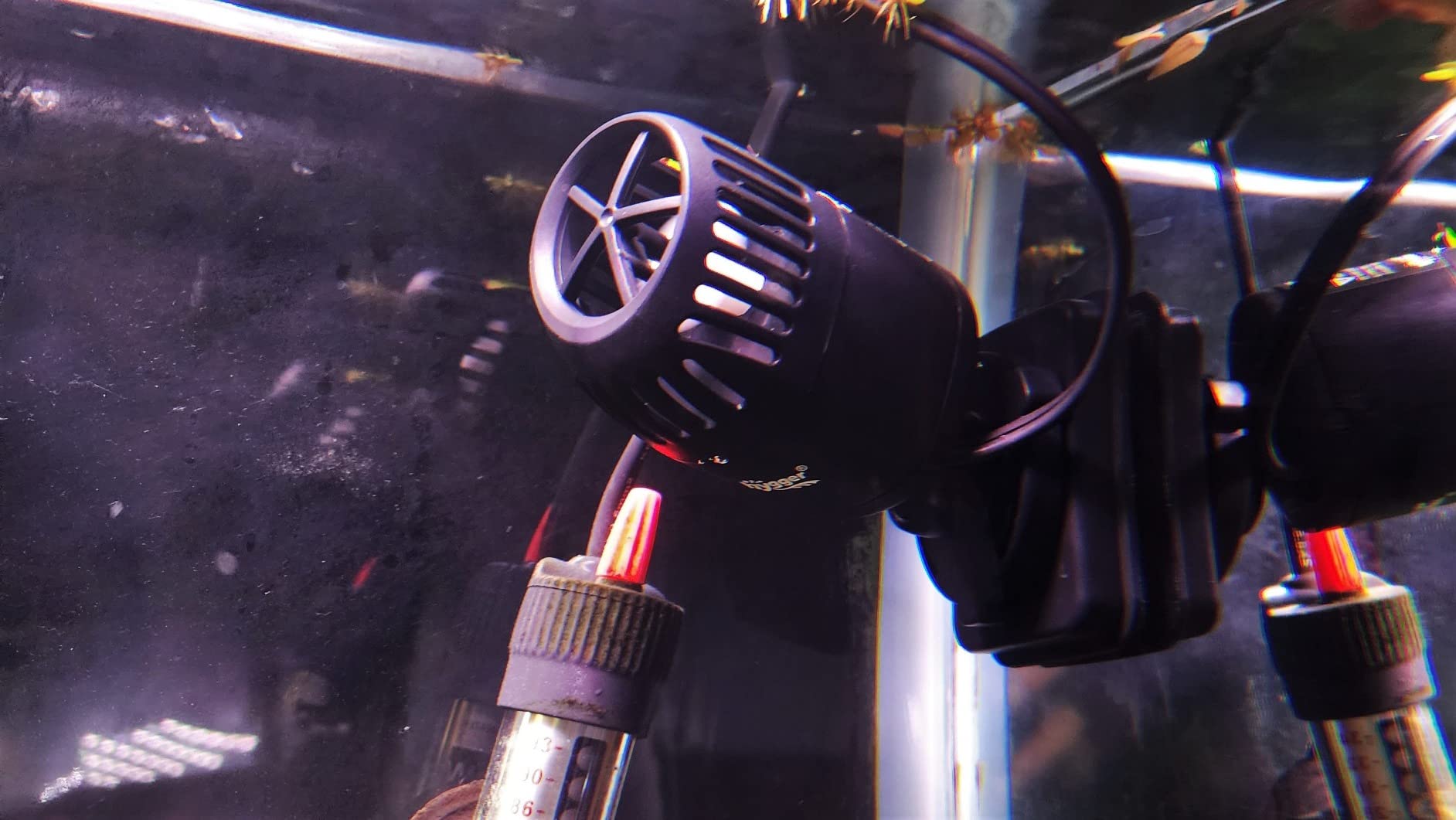 hygger Mini Wave Maker for 15-40 Gallon Aquarium with Magnetic Mount Quiet Powerhead for Saltwater and Freshwater Fish Tank 530 GPH customer photo 1